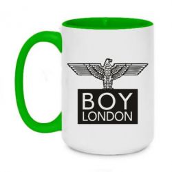 Чашка двухцветная 420ml BOY LONDON - PrintSalon