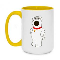 Чашка двокольорова велика Брайан Гріффін - PrintSalon