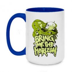 Чашка двухцветная 420ml Bring me the horizon - PrintSalon