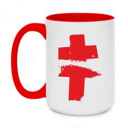 Чашка двокольорова велика Brutto - PrintSalon