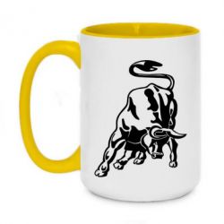 Чашка двухцветная 420ml Bull - PrintSalon
