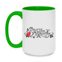 Чашка двокольорова велика Bullet For My Valentine - PrintSalon