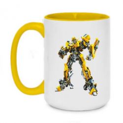 Чашка двухцветная 420ml Bumblebee (Bee) - PrintSalon