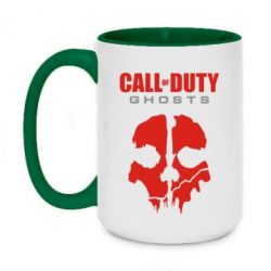 Чашка двокольорова велика Call of Duty Ghosts - PrintSalon