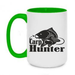 Чашка двухцветная 420ml Carp Hunter - PrintSalon