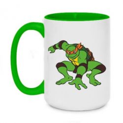 Чашка двокольорова велика Черепашки-ніндзя - PrintSalon