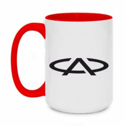 Чашка двухцветная 420ml Chery - PrintSalon