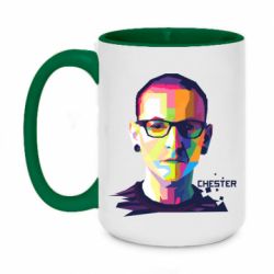 Чашка двокольорова велика Chester Art - PrintSalon