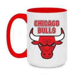 Чашка двухцветная 420ml Chicago Bulls vol.2 - PrintSalon