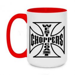 Чашка двухцветная 420ml Choppers