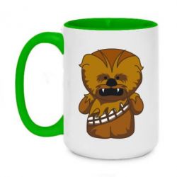 Чашка двухцветная 420ml Чубакка - PrintSalon