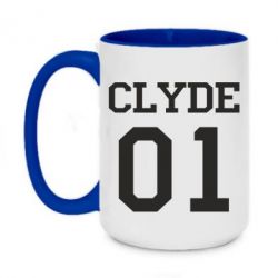 Чашка двухцветная 420ml Clyde 01 - PrintSalon