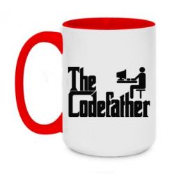 Чашка двухцветная 420ml Codefather - PrintSalon