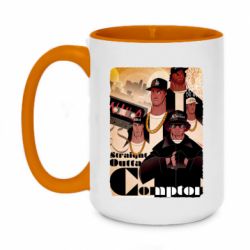 Чашка двухцветная 420ml Compton's NWA - PrintSalon