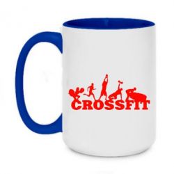 Чашка двухцветная 420ml Crossfit - PrintSalon