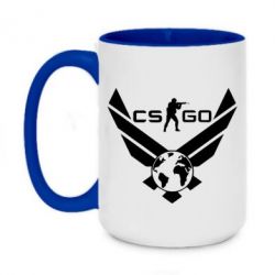 Чашка двухцветная 420ml CS GO - PrintSalon