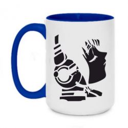 Чашка двухцветная 420ml Daft Punk - PrintSalon