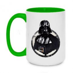 Чашка двухцветная 420ml Дарт Вейдер Арт - PrintSalon