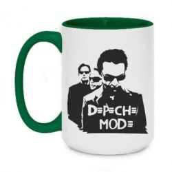 Чашка двухцветная 420ml Depeche Mode Band - PrintSalon