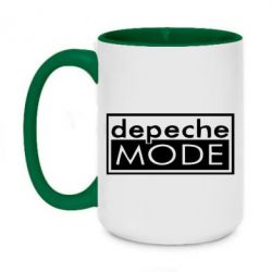 Чашка двухцветная 420ml Depeche Mode Rock - PrintSalon