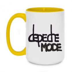 Чашка двухцветная 420ml Депеш Мод - PrintSalon
