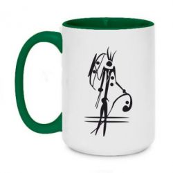 Чашка двокольорова велика Добувач - PrintSalon