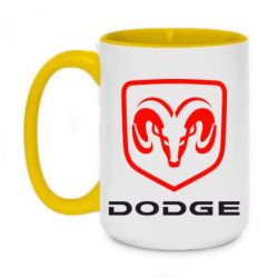 Чашка двухцветная 420ml DODGE - PrintSalon