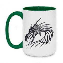 Чашка двухцветная 420ml Dragon - PrintSalon