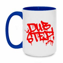 Чашка двокольорова велика Dub Step Графіті - PrintSalon