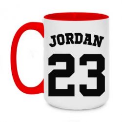 Чашка двокольорова велика Джордан 23