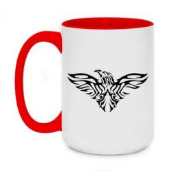 Чашка двокольорова велика Eagle - PrintSalon