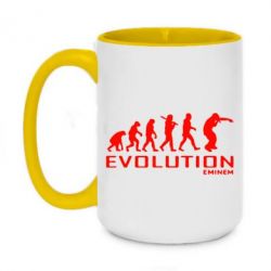 Чашка двухцветная 420ml Eminem Evolution - PrintSalon