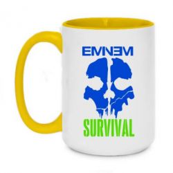 Чашка двокольорова велика Eminem Survival - PrintSalon