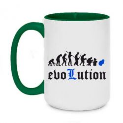 Чашка двухцветная 420ml Evolution Death Note - PrintSalon