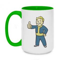 Чашка двухцветная 420ml Fallout Boy - PrintSalon
