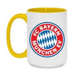 Чашка двухцветная 420ml FC Bayern Munchen - PrintSalon