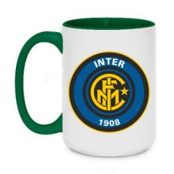 Чашка двухцветная 420ml FC Inter - PrintSalon