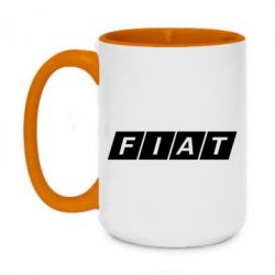 Чашка двухцветная 420ml Fiat - PrintSalon