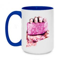 Чашка двокольорова велика Fight Club Art - PrintSalon