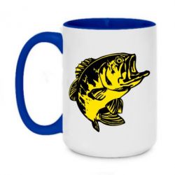 Чашка двухцветная 420ml Fish - PrintSalon