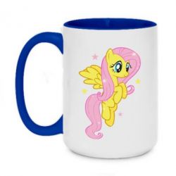 Чашка двокольорова велика Fluttershy - PrintSalon