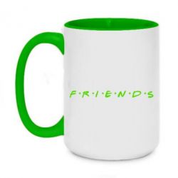 Чашка двухцветная 420ml Friends (Друзья) - PrintSalon