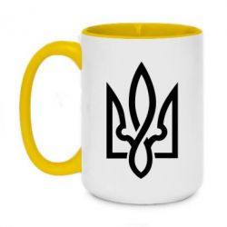 Чашка двокольорова велика Герб 2 - PrintSalon