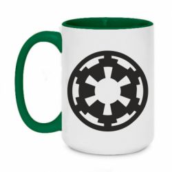 Чашка двухцветная 420ml Герб Империи - PrintSalon