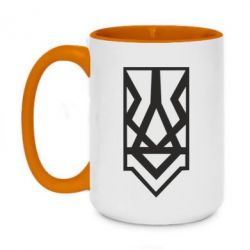 Чашка двокольорова велика Герб - PrintSalon