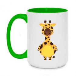 Чашка двухцветная 420ml Giraffe - PrintSalon