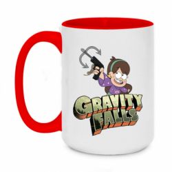 Чашка двокольорова велика Гравіті Фолз - PrintSalon