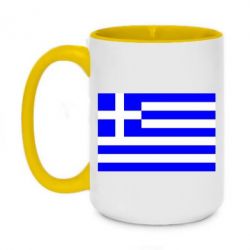 Чашка двухцветная 420ml Греция - PrintSalon