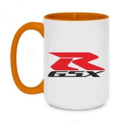 Чашка двухцветная 420ml GSX-R - PrintSalon