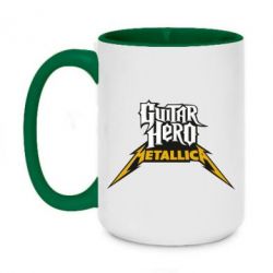 Чашка двокольорова велика Guitar Hero Metallica - PrintSalon